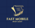 fast mobile notary logo